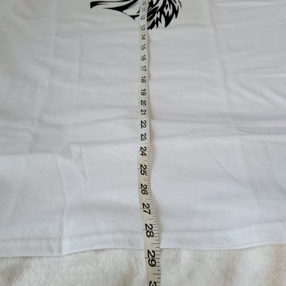 Horse Head Print Crew Neck T-Shirt - Picture 4 of 7